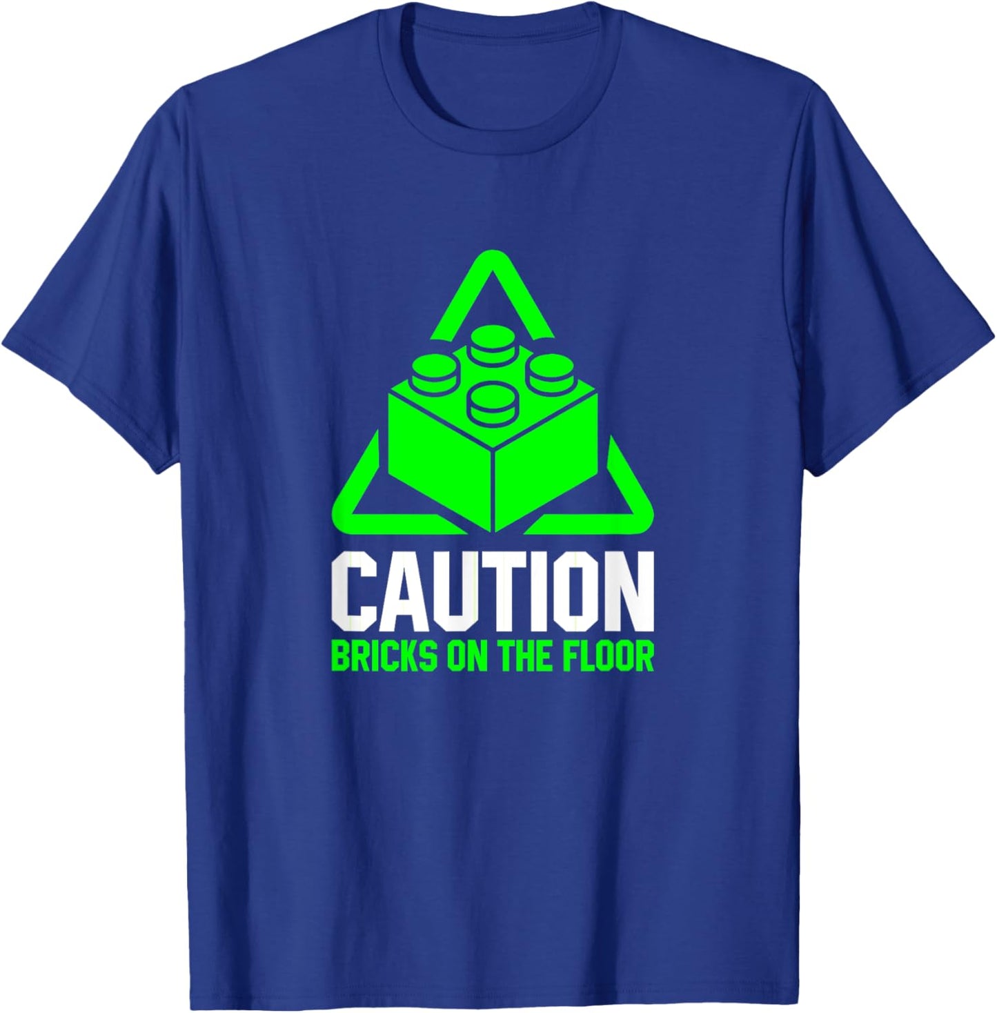 Brick Builder Funny Blocks Building Master Builder Toys Kids T-Shirt - T-Shirt | Royal