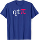 Happy Pi Day Cutie Pi 3.14 Fun Pie Day Science Math Teacher T-Shirt - T-Shirt | Royal