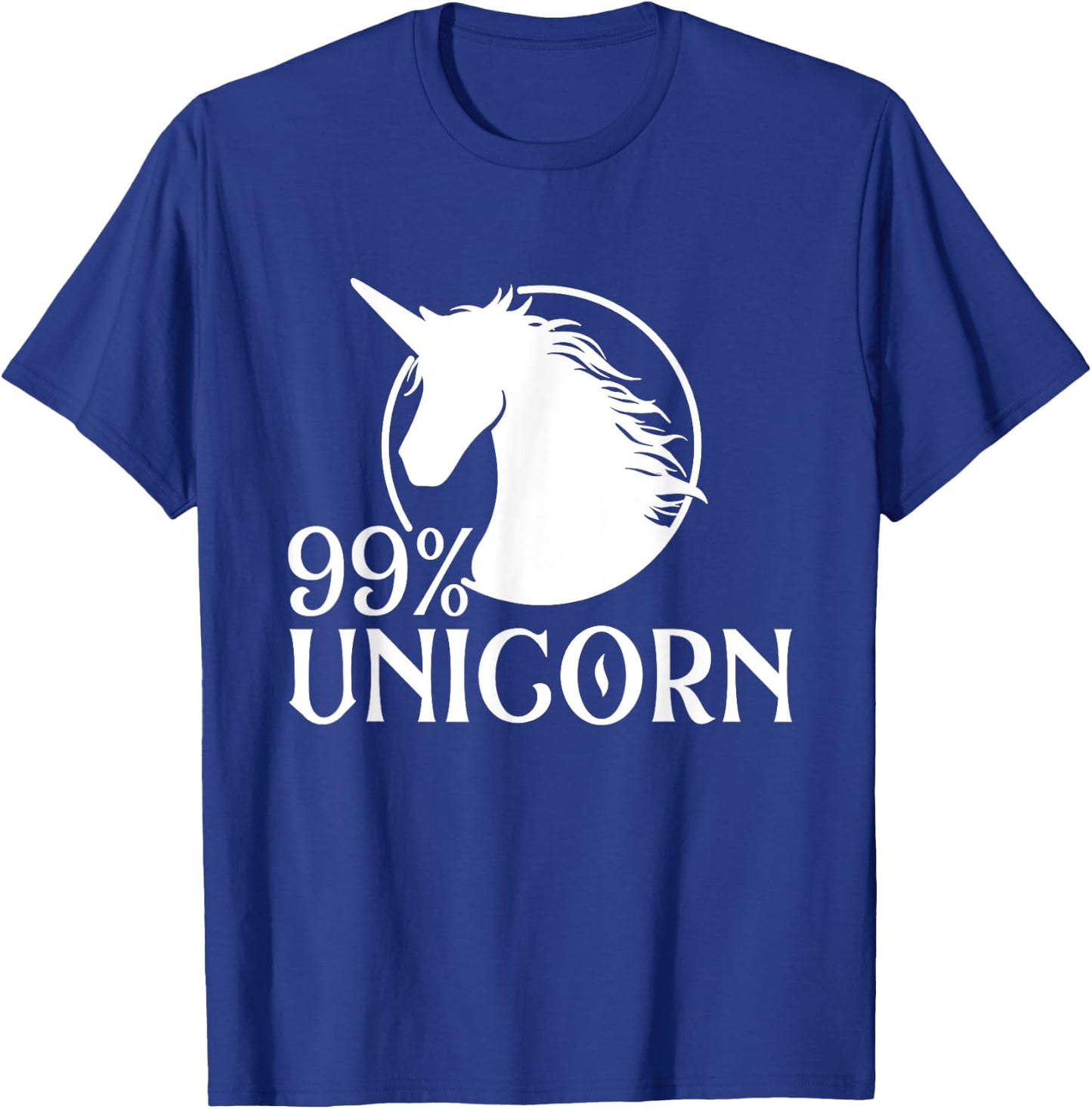 Rainbow Unicorn Mystical Creature Magical Animal T-Shirt - T-Shirt | Royal