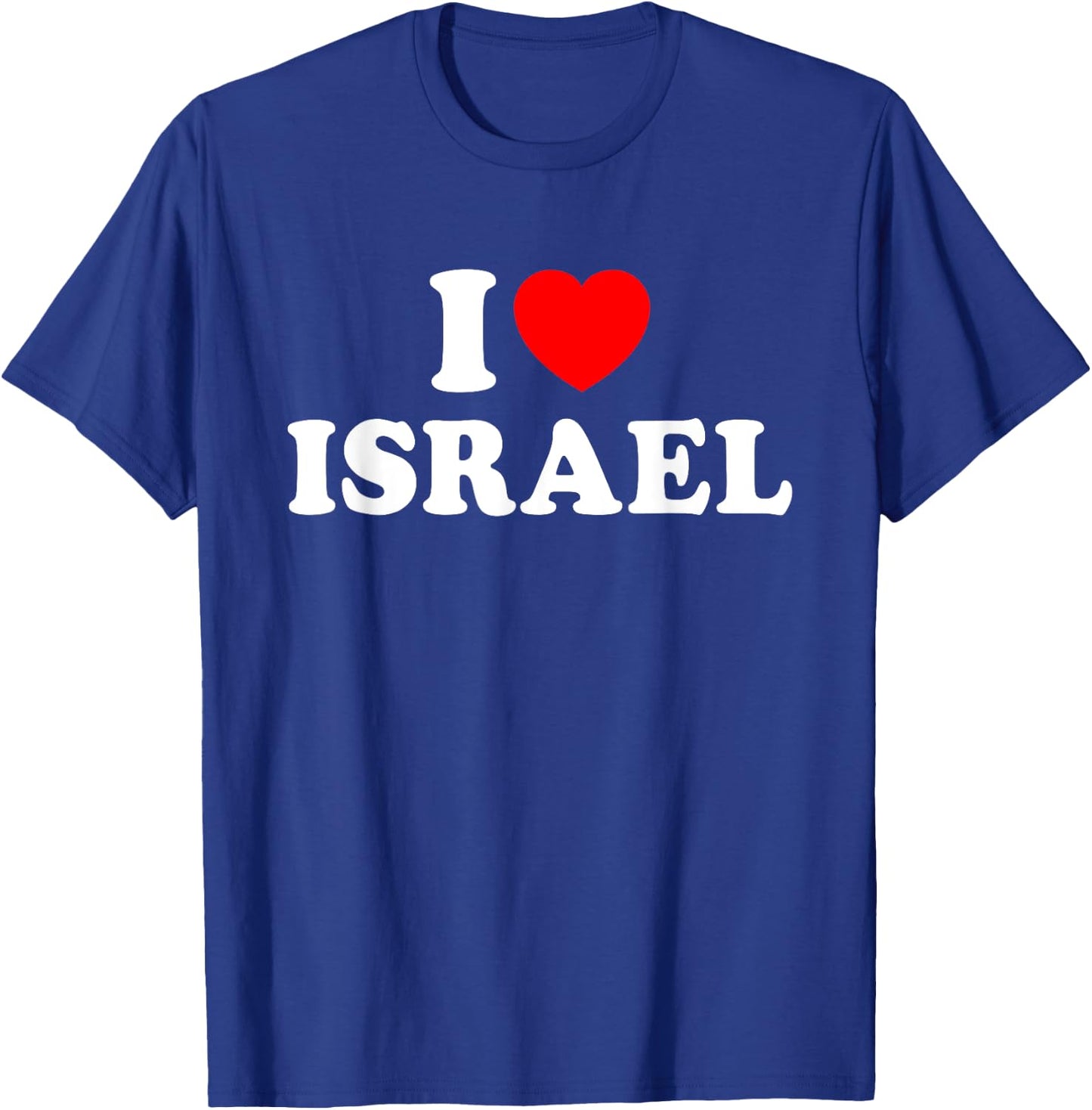 I Love Israel T-Shirt - T-Shirt | Royal