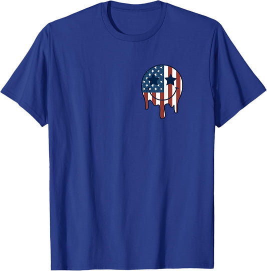 Red White And Boozy Patriotic American Beer Drinking Women Men T-Shirt - T-Shirt | Royal