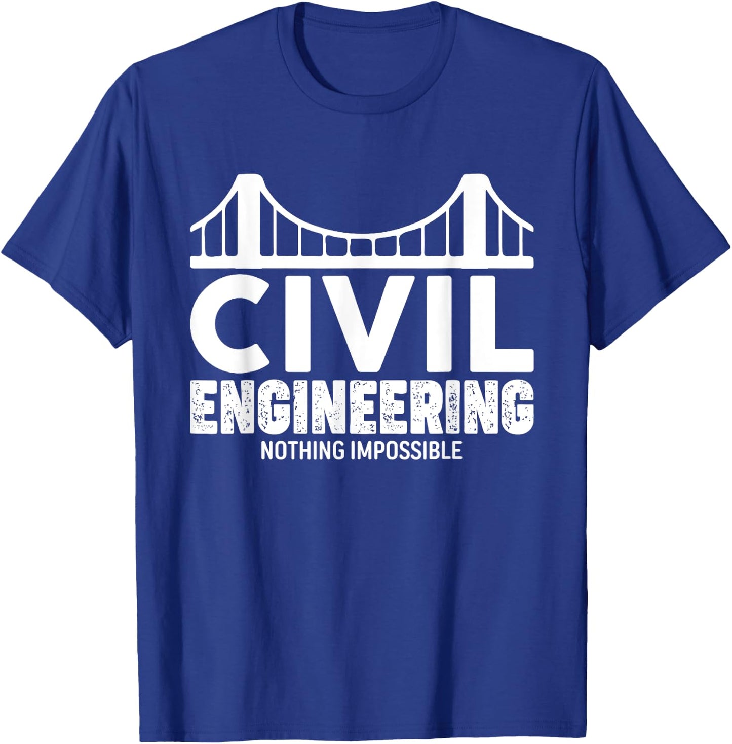 Civil Engineer Truss Structural Engineering idea T-Shirt - T-Shirt | Royal