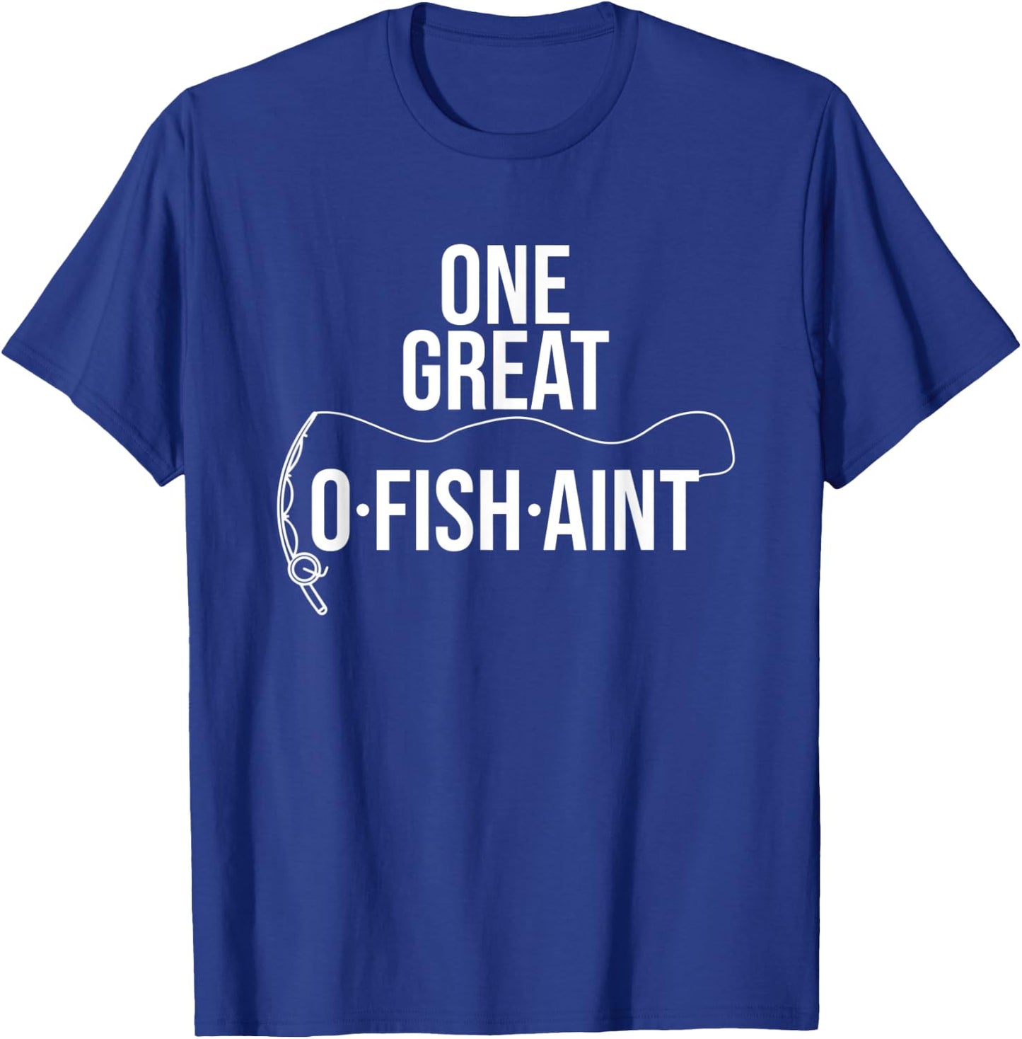 One Great O-Fish-iant Fishing Lover Wedding Officiant T-Shirt - T-Shirt | Royal