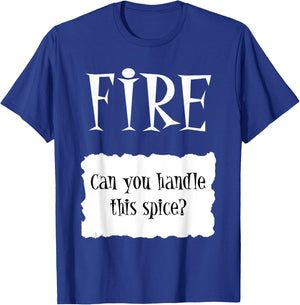 FIRE - Hot Packet Halloween Taco Costume T-Shirt - T-Shirt | Royal