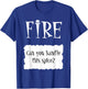 FIRE - Hot Packet Halloween Taco Costume T-Shirt - T-Shirt | Royal