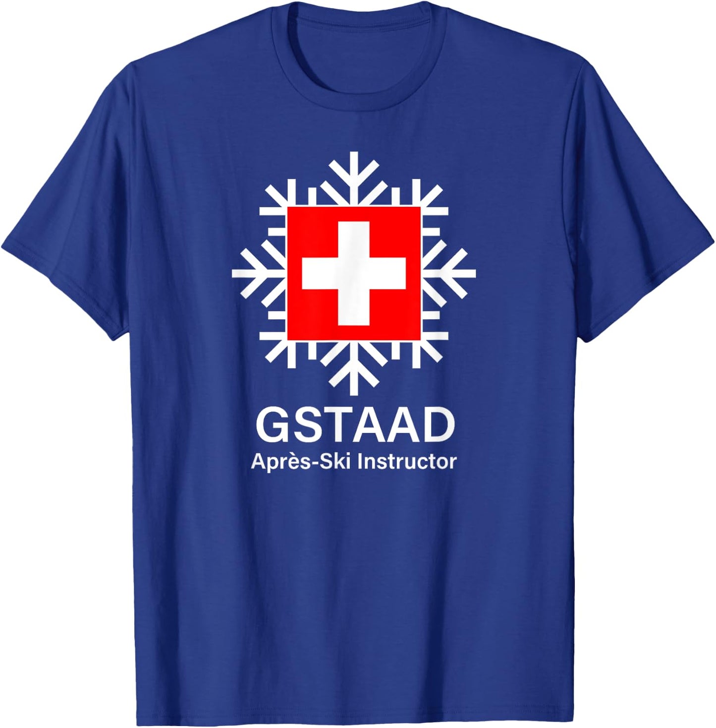 Gstaad Apres-Ski Instructor T-Shirt - T-Shirt | Royal
