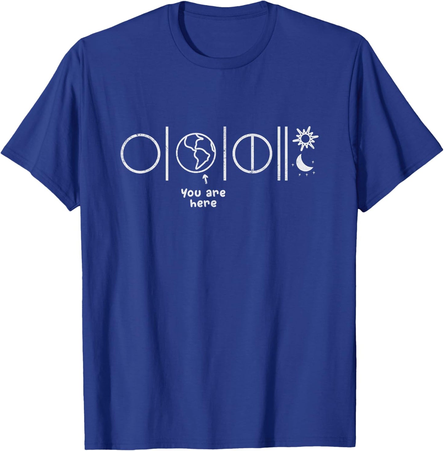 You Are Here Mormons LDS Missionary Church Latter-Day Grunge T-Shirt - T-Shirt | Royal