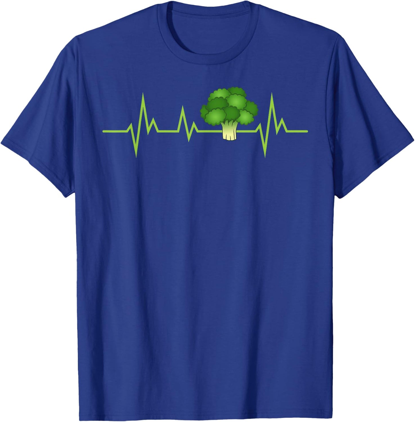 Cool Broccoli Women Vegetarian Vegan Vegetable Food T-Shirt - T-Shirt | Royal
