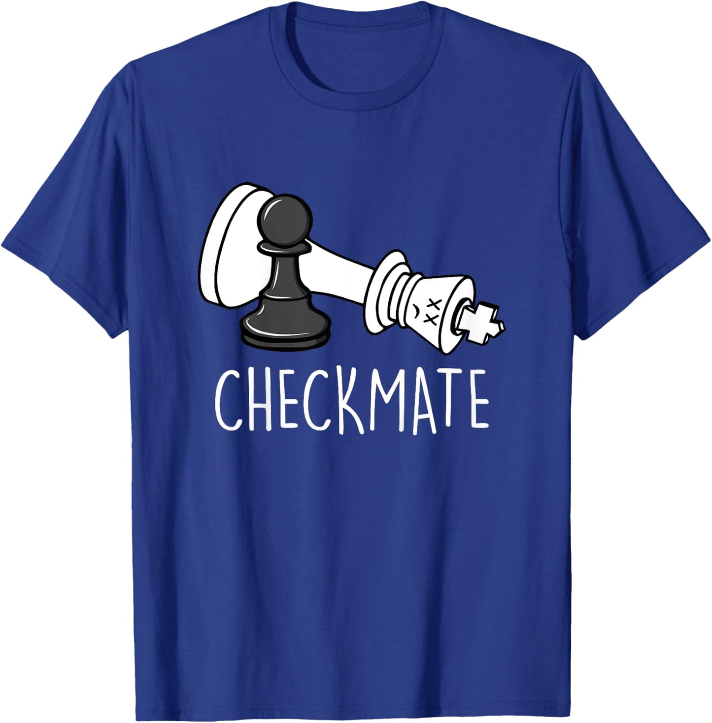 Chess Shirt Checkmate Chess Player King Pawn kids graphic T-Shirt - T-Shirt | Royal