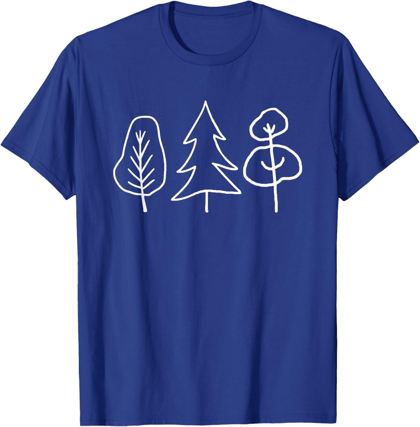 Eco Earth Day Shirts Women Kids Trees T-Shirt - T-Shirt | Royal