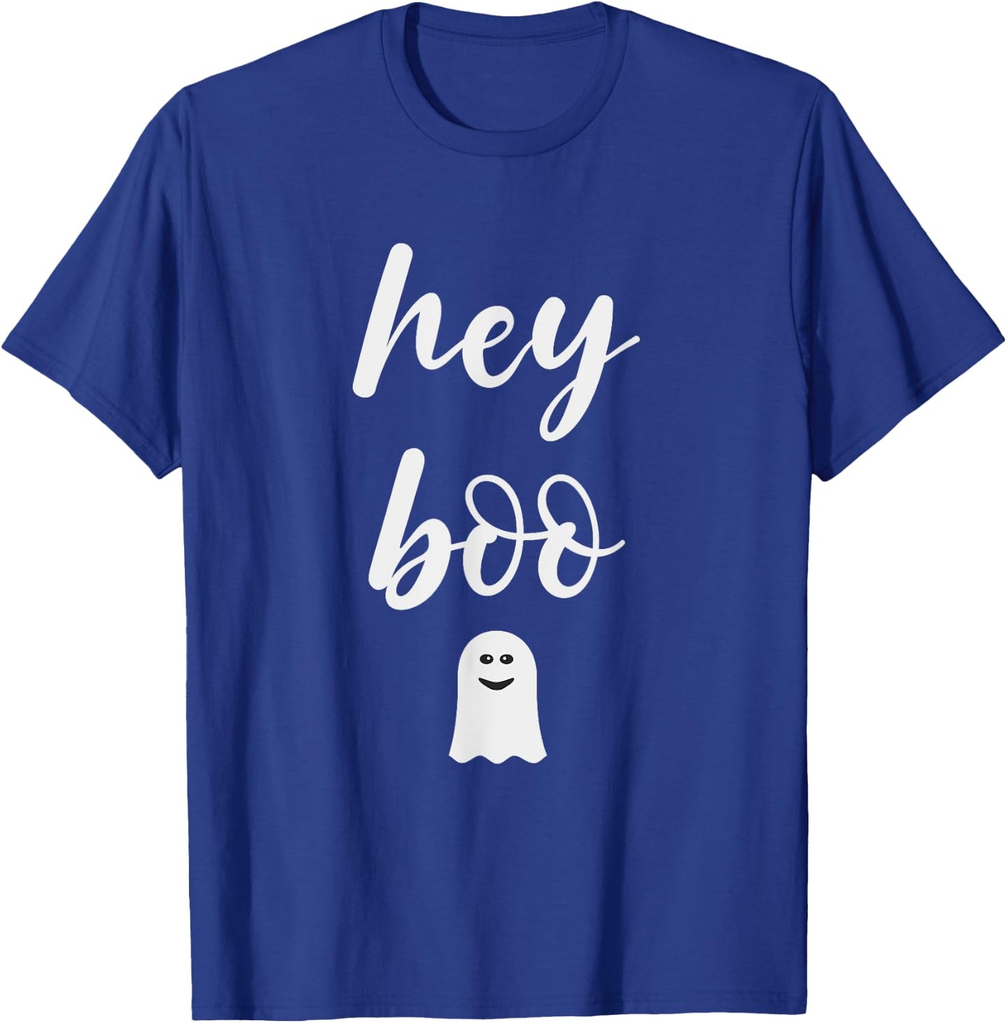 Hey Boo T-Shirt - T-Shirt | Royal
