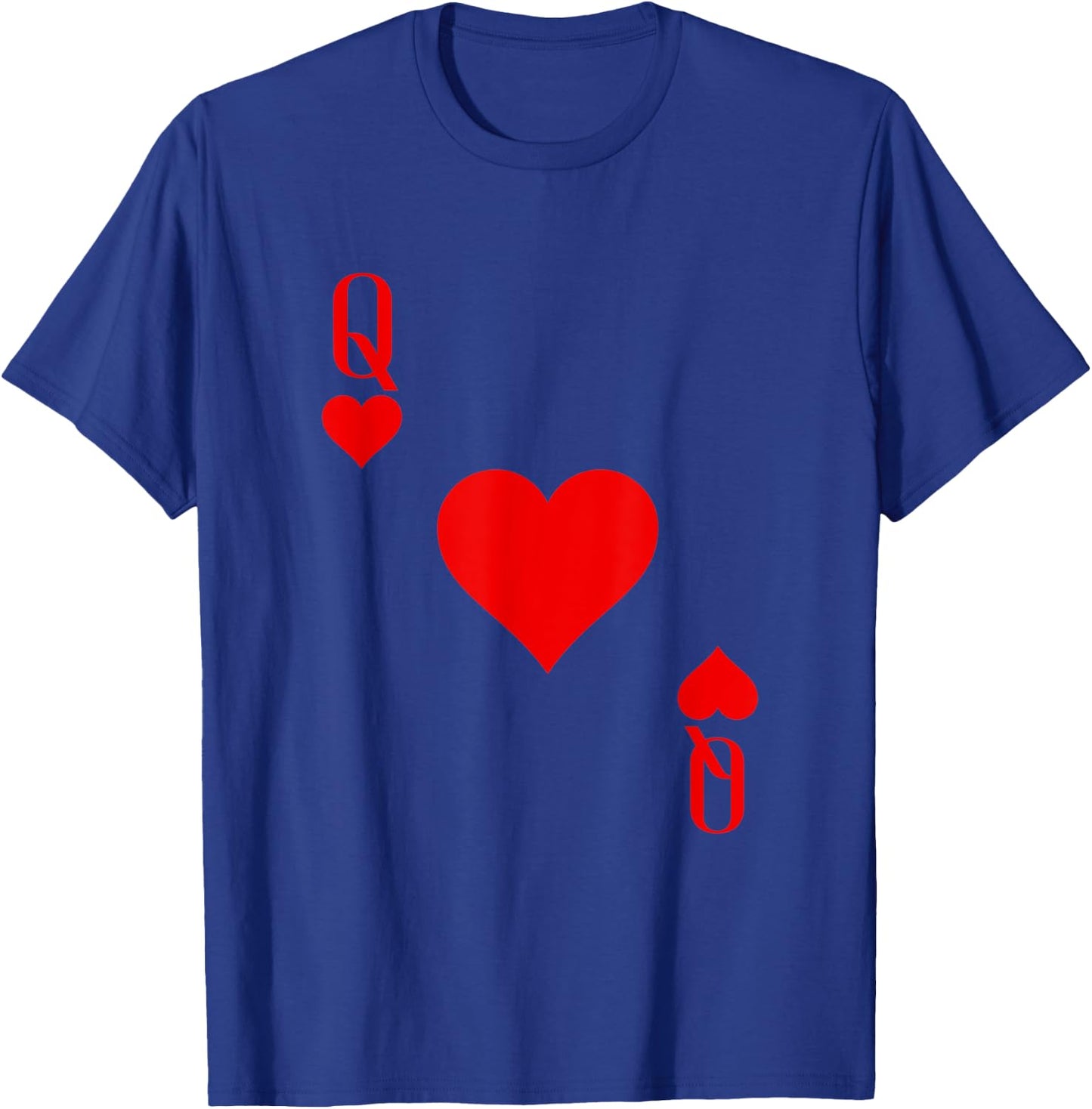 Queen of Hearts Deck of Cards Carnival Halloween Costume T-Shirt - T-Shirt | Royal