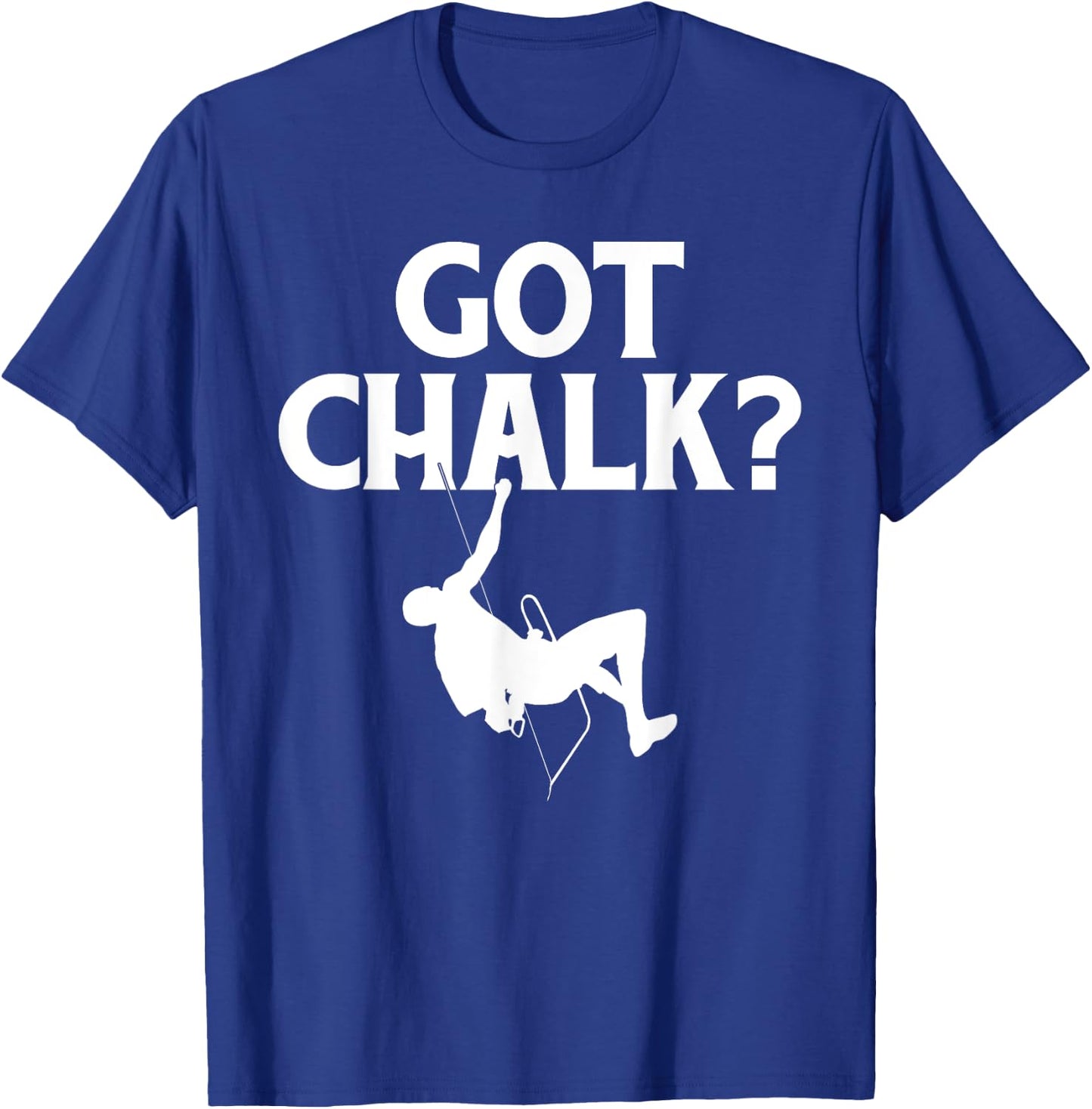 Got Chalk Tree Rock Climber T-Shirt - T-Shirt | Royal