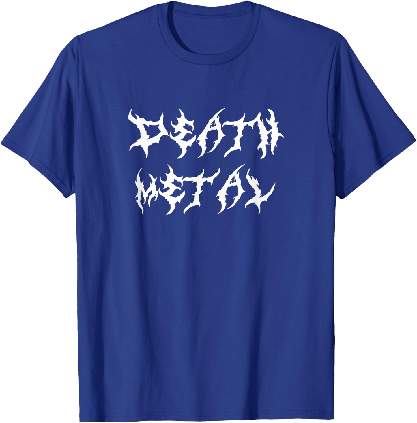 Death Metal Rock And Roll Metalhead T-Shirt - T-Shirt | Royal