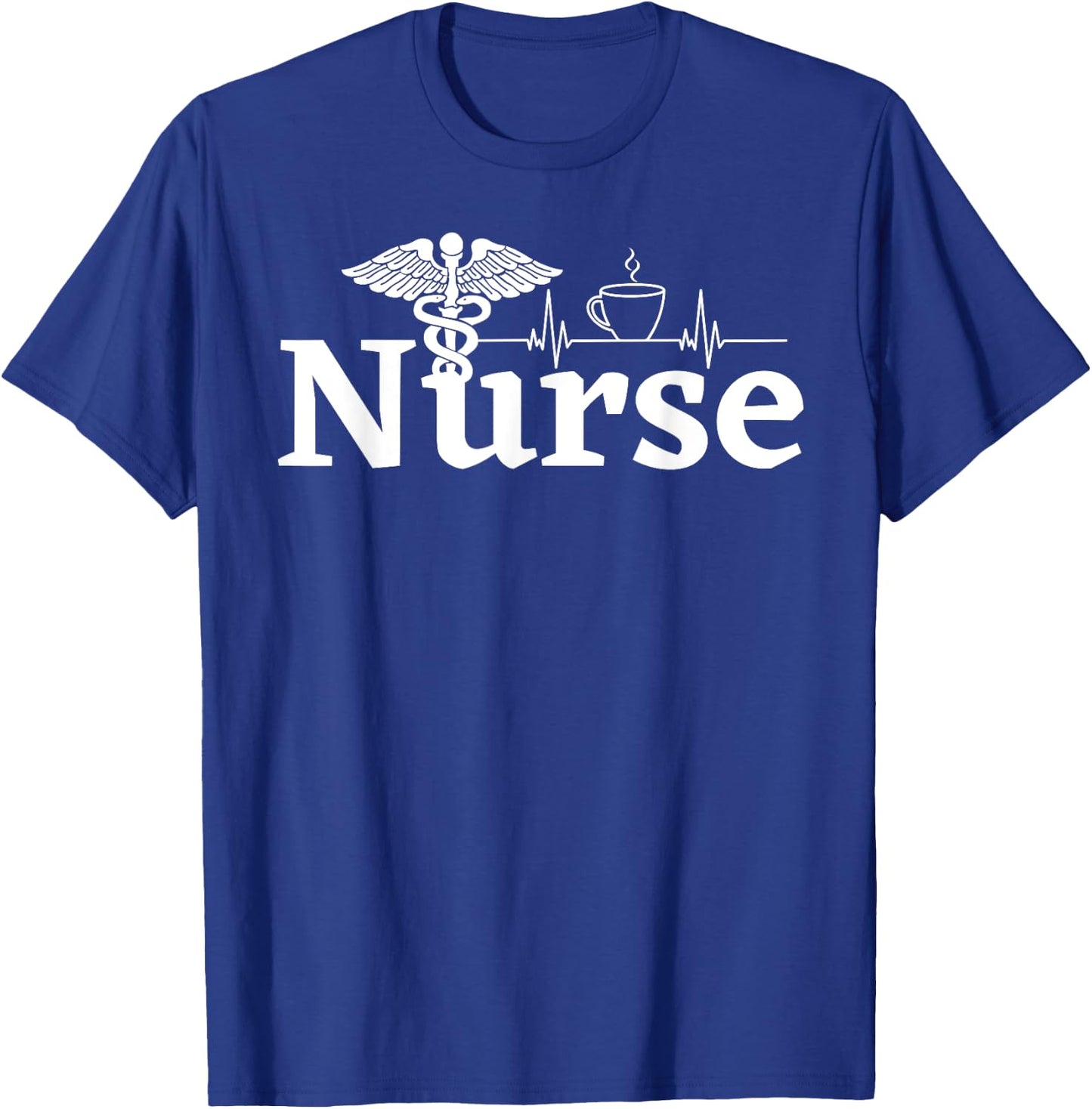 Nurse Women Work Rn Caduceus Symbol Nurse Week 2023 Her T-Shirt - T-Shirt | Royal