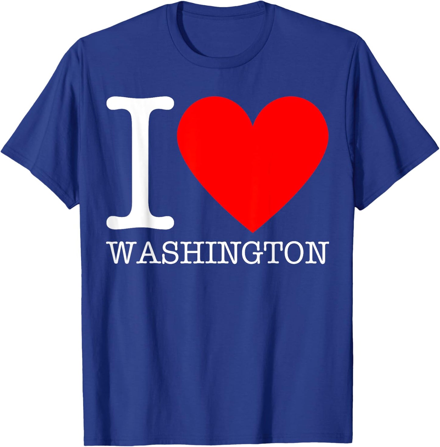 I Heart Washington - I Love DC T-Shirt - T-Shirt | Royal