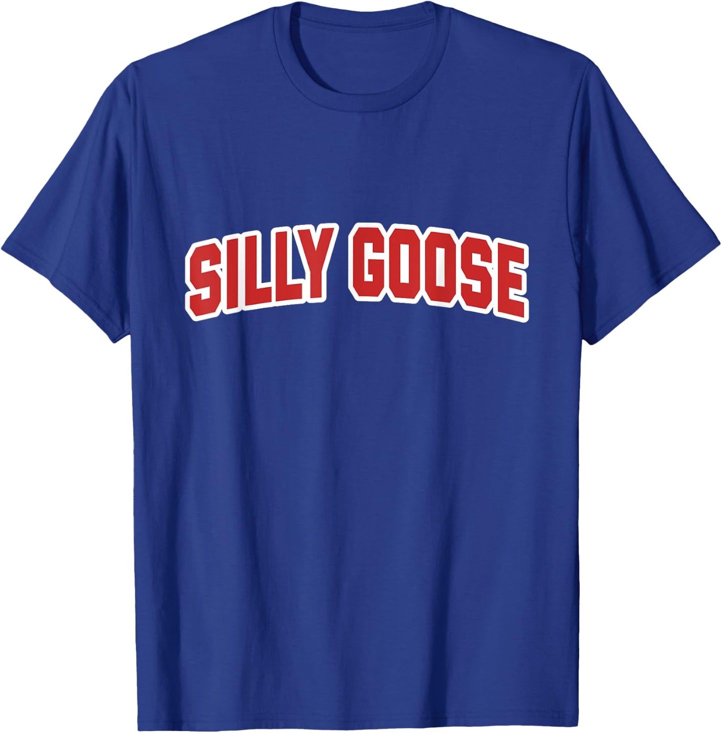 Silly Goose On The Loose Funny Cute Bird Lover T-Shirt - T-Shirt | Royal