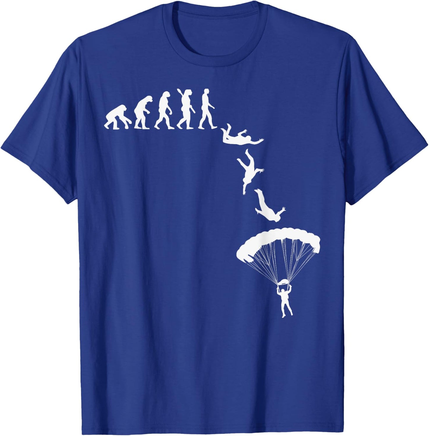 Cool Skydive Design Women Skydiver Skydiving Lovers T-Shirt - T-Shirt | Royal