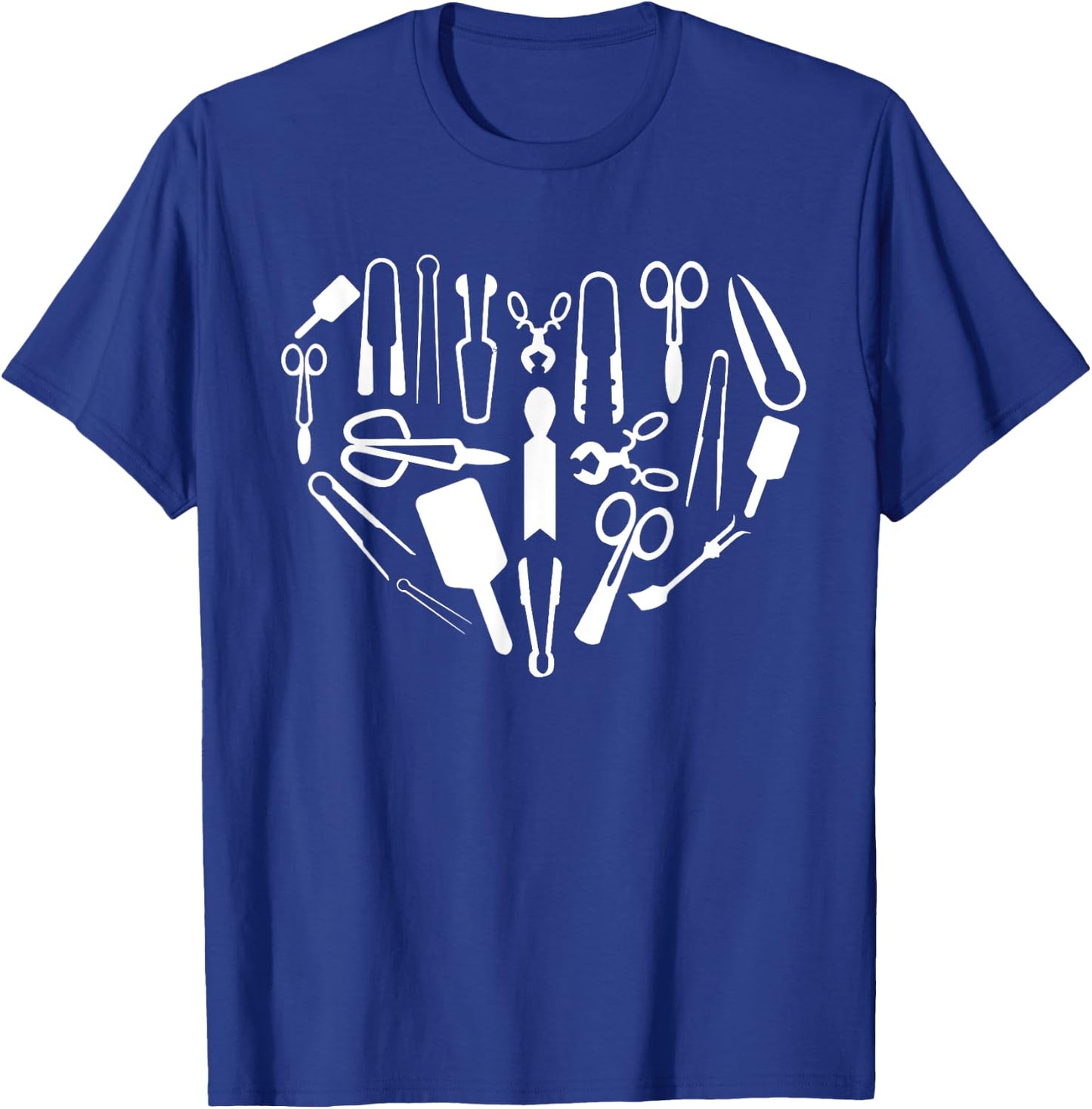 Cool Glassblowing Women Glassblower Glass Tool Heart T-Shirt - T-Shirt | Royal
