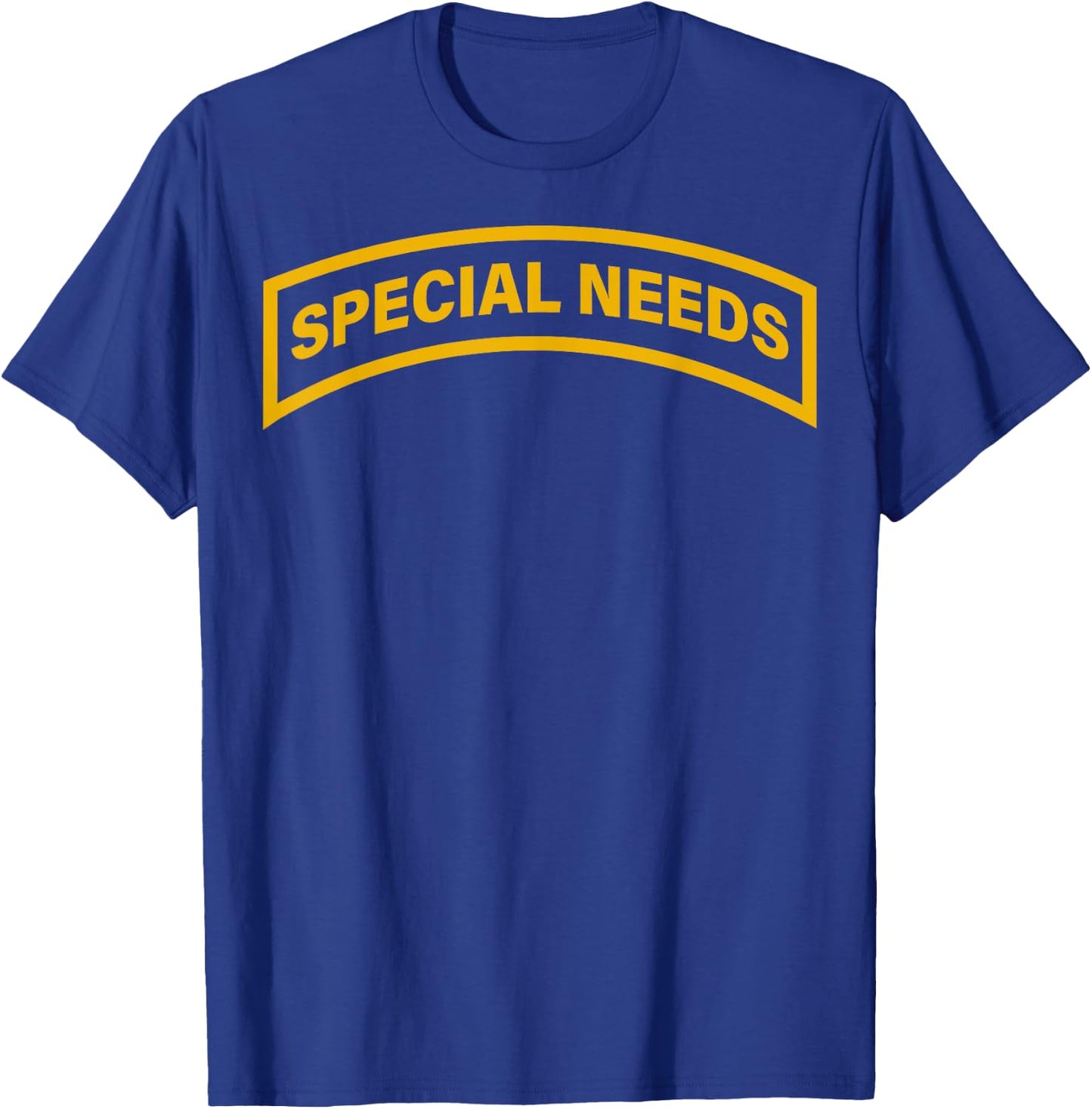 Special Needs Tab T-Shirt - T-Shirt | Royal
