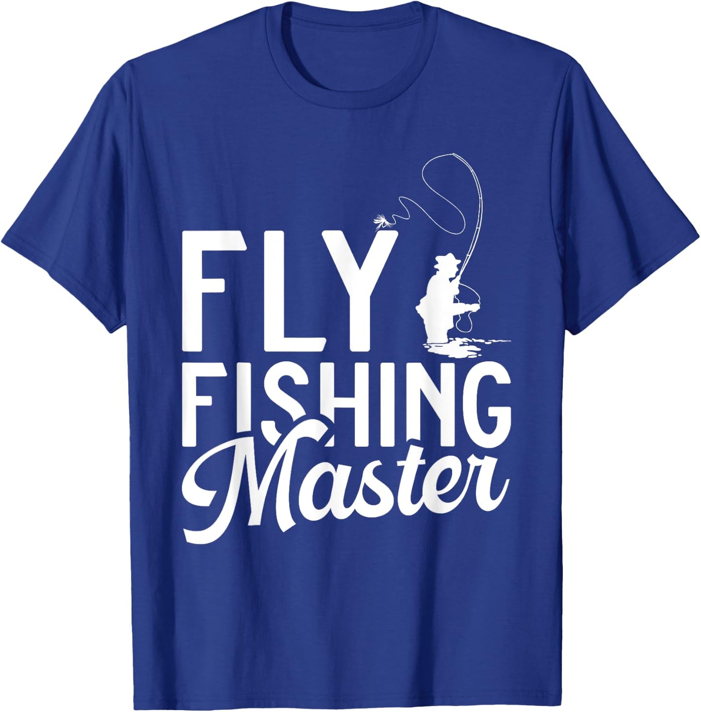 Fly Fishing Master Fly Fishing T-Shirt - T-Shirt | Royal