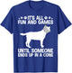 Funny Veterinarian Women Vet Tech Dog Lover Animal T-Shirt - T-Shirt | Royal