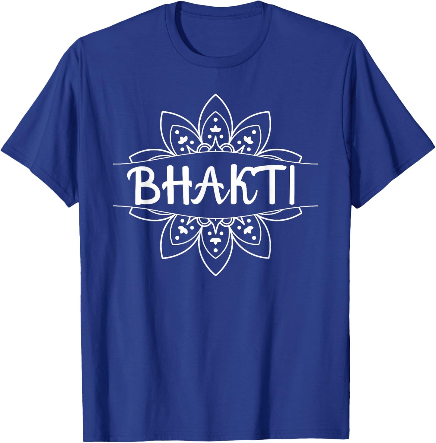 Bhakti Mandala Sacred Fractal Geometry Art Yoga T-Shirt - T-Shirt | Royal