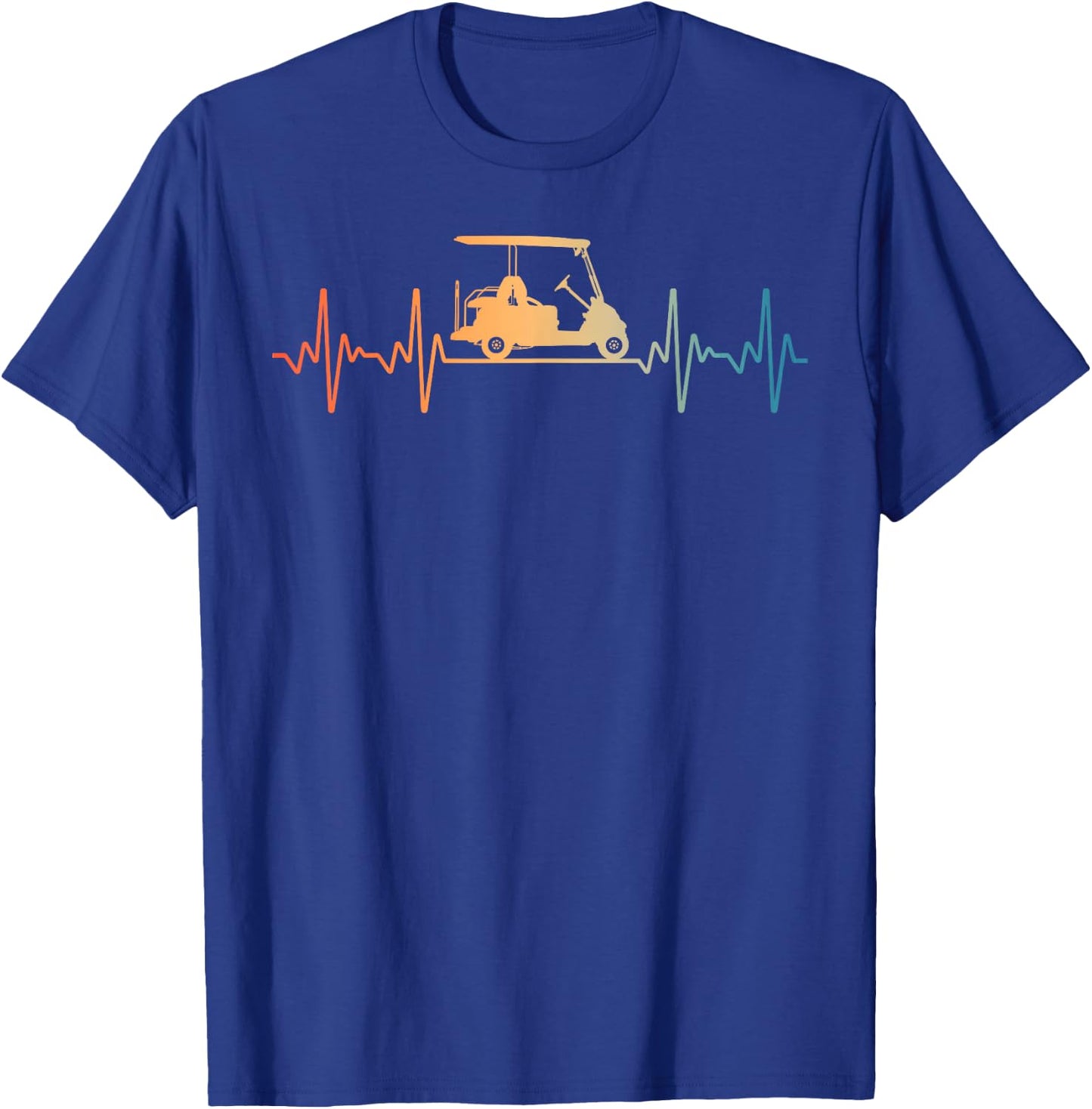 Cool Golf Cart Art Women Golfer Golf Lover & Players T-Shirt - T-Shirt | Royal