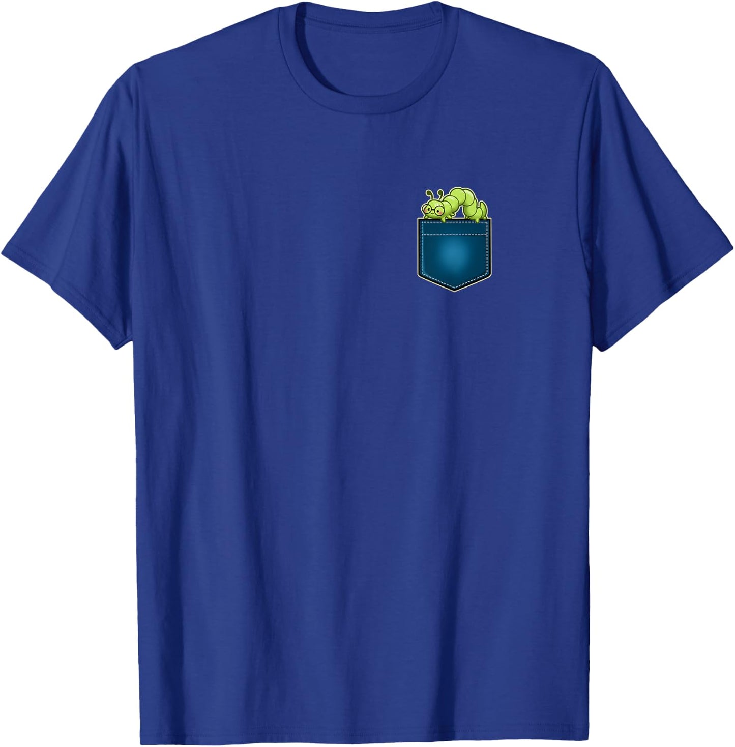 Caterpillar Pocket T-Shirt - T-Shirt | Royal