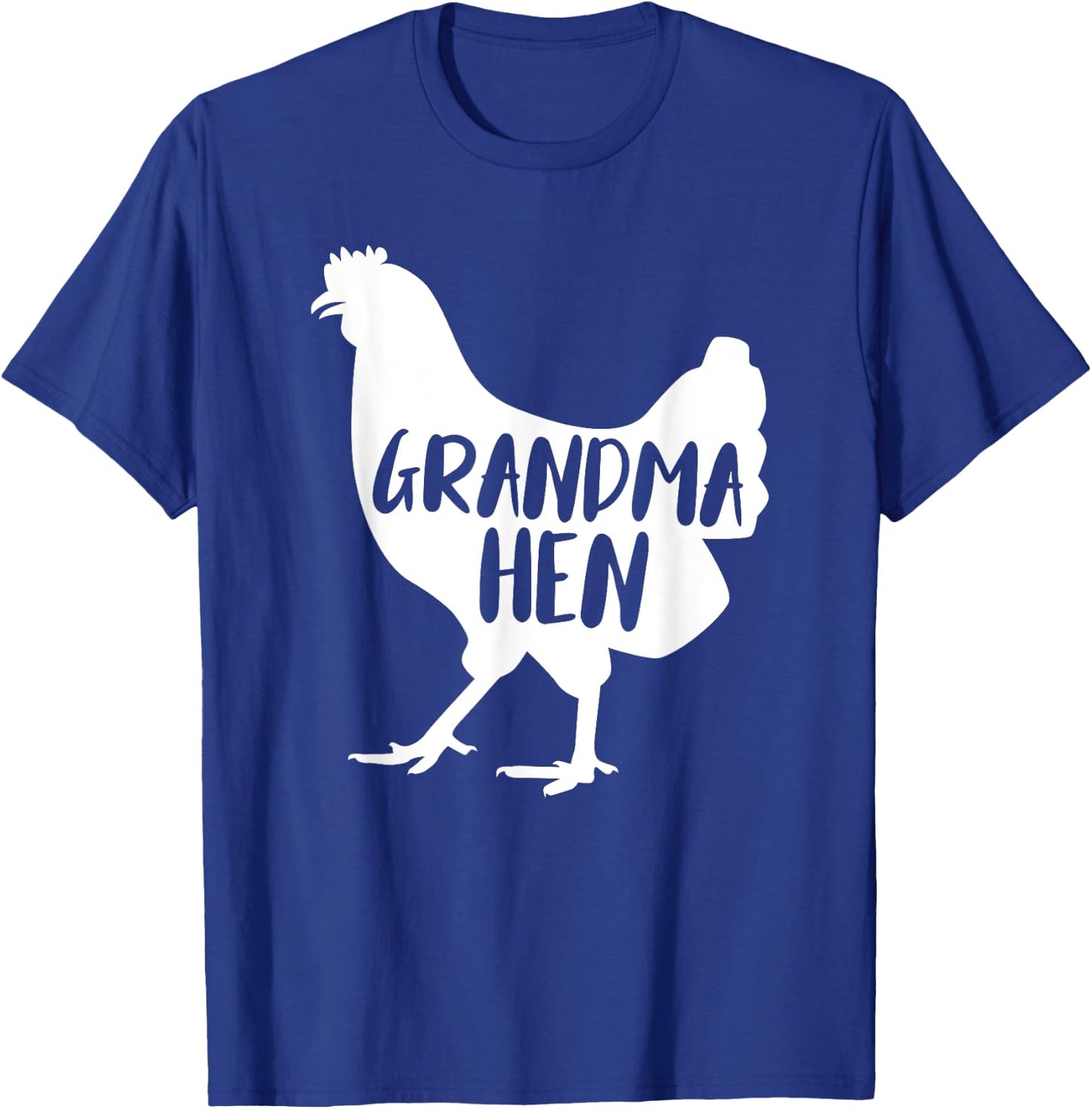 Grandma Hen For Chicken Lover Funny Farmer T-Shirt - T-Shirt | Royal