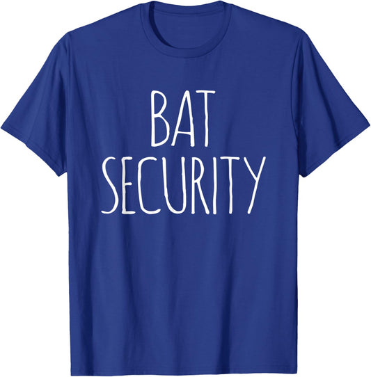 Halloween Costume Bat Security Decorations Ladies Mom T-Shirt - T-Shirt | Royal