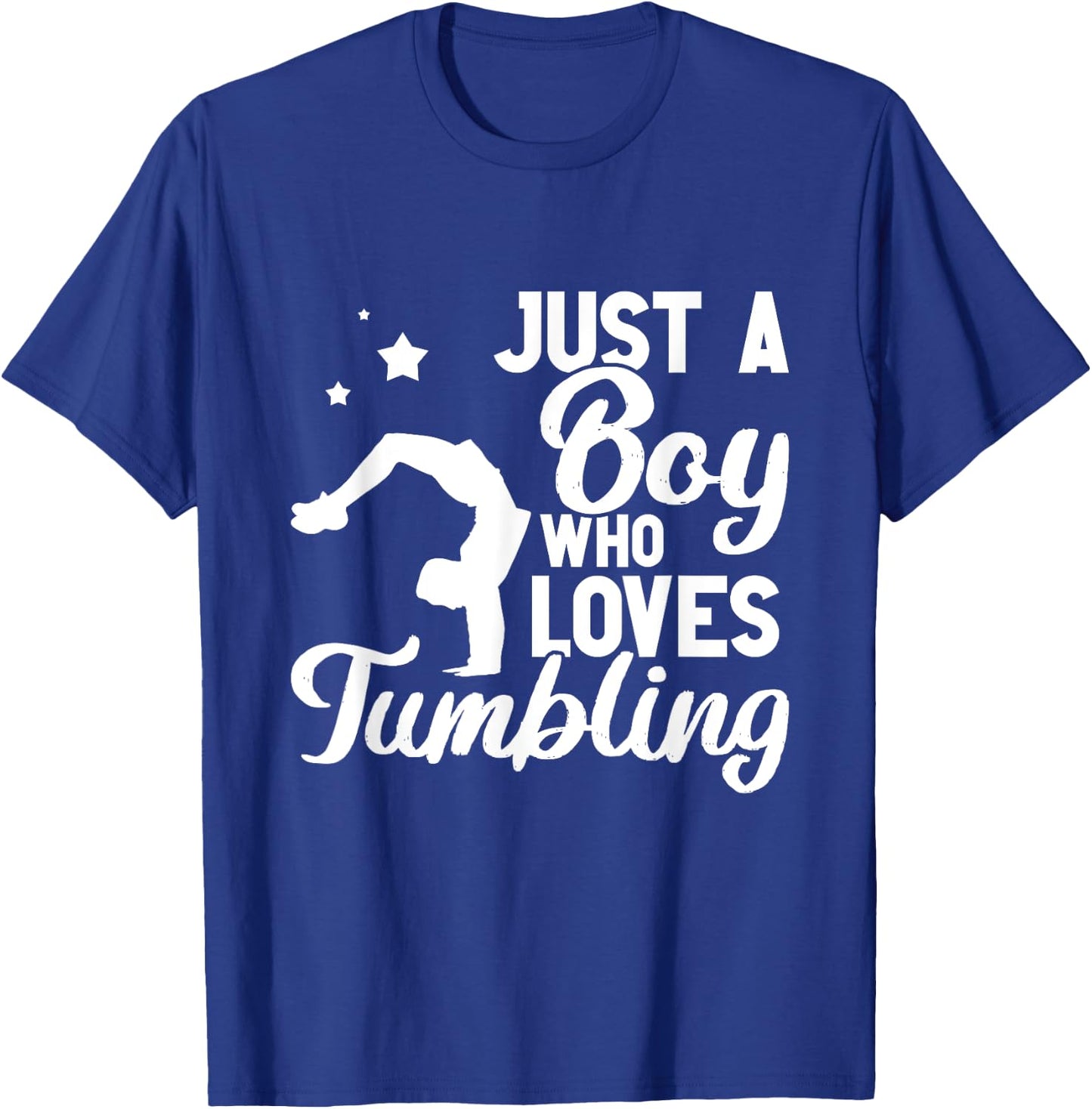 Tumbling Boy Gear Gymnast Gymnastics Funny Tumbler T-Shirt - T-Shirt | Royal