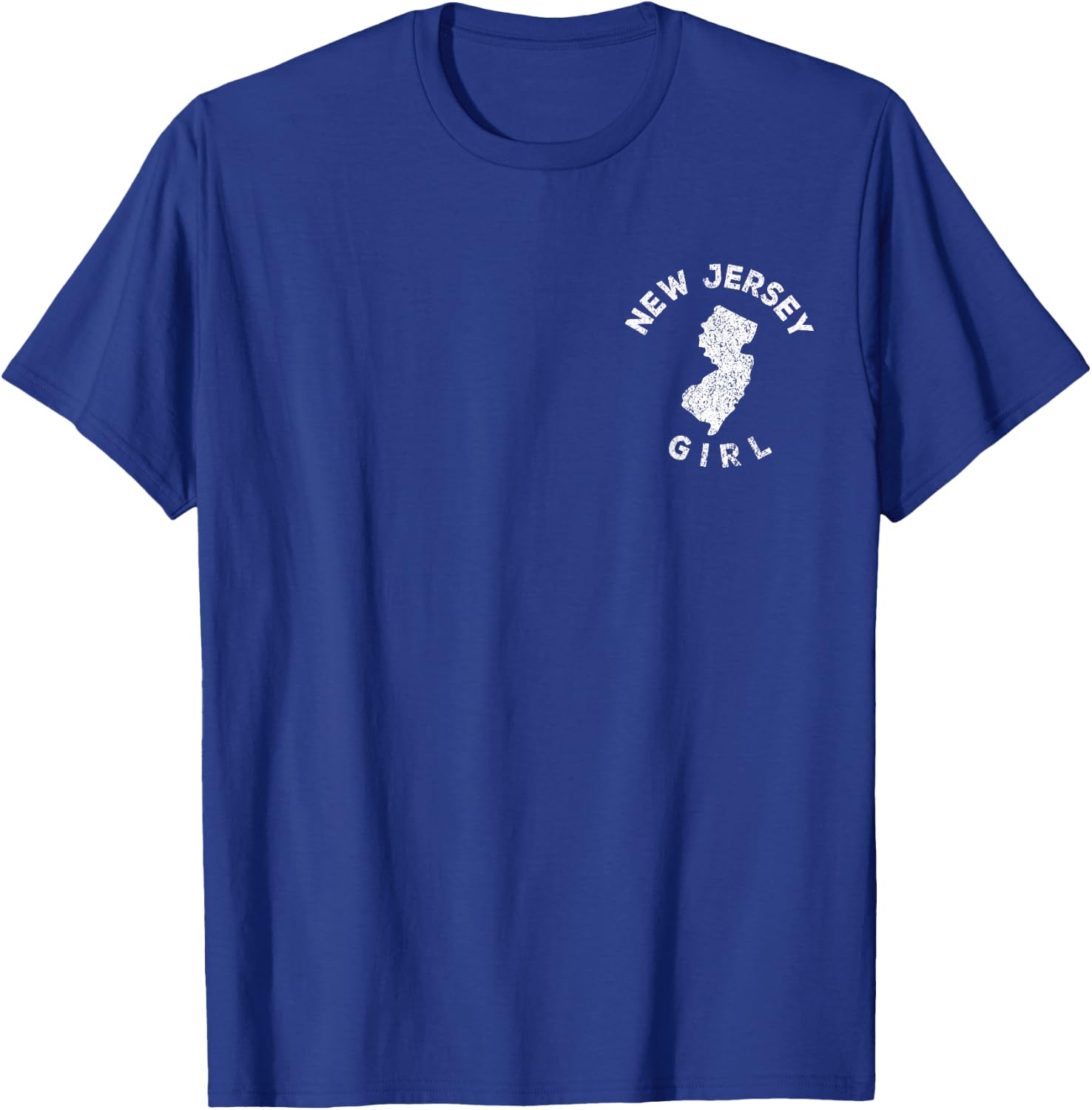 New Jersey Girl Funny Hometown New Jersey Home New Jersey T-Shirt - T-Shirt | Royal