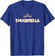 Thugerella Funny Thug Little Girl Attitude Crown Not Sweet T-Shirt - T-Shirt | Royal
