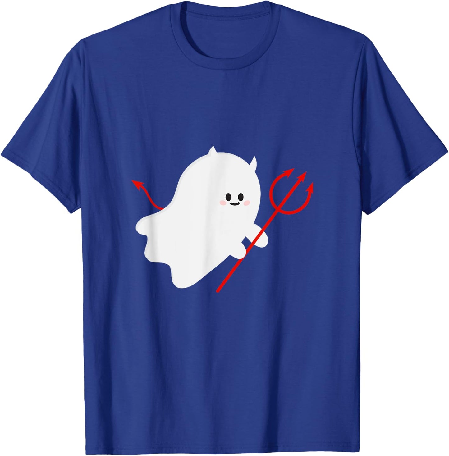 Cute Ghost Devil Halloween Costume T-Shirt - T-Shirt | Royal
