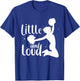 Cute Cheerleader Art Girls Cheering Cheerleading T-Shirt - T-Shirt | Royal