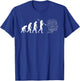 AI Evolution - Funny Artificial Intelligence T-Shirt - T-Shirt | Royal