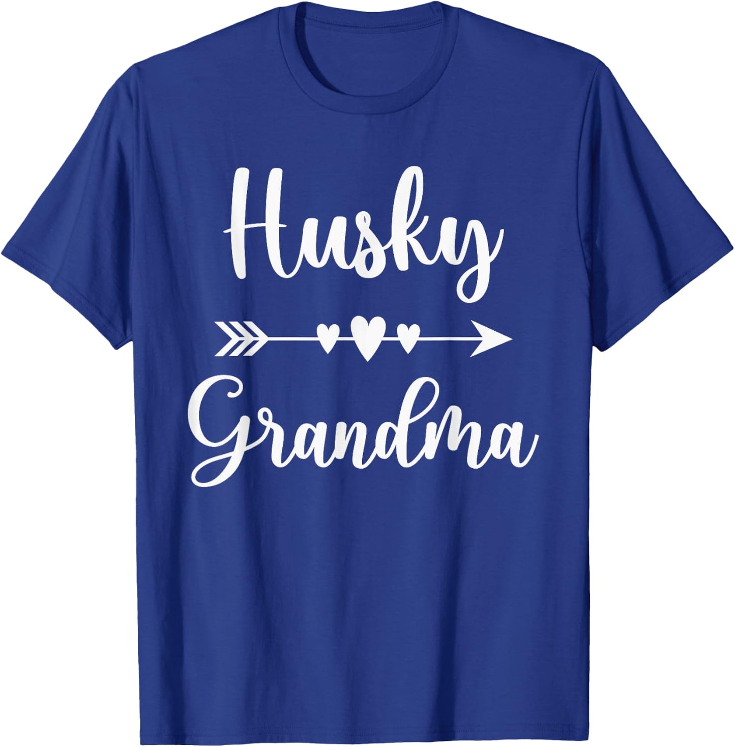 Husky Grandma Husky Dog Lovers Gift Funny Mother's Day Women T-Shirt - T-Shirt | Royal