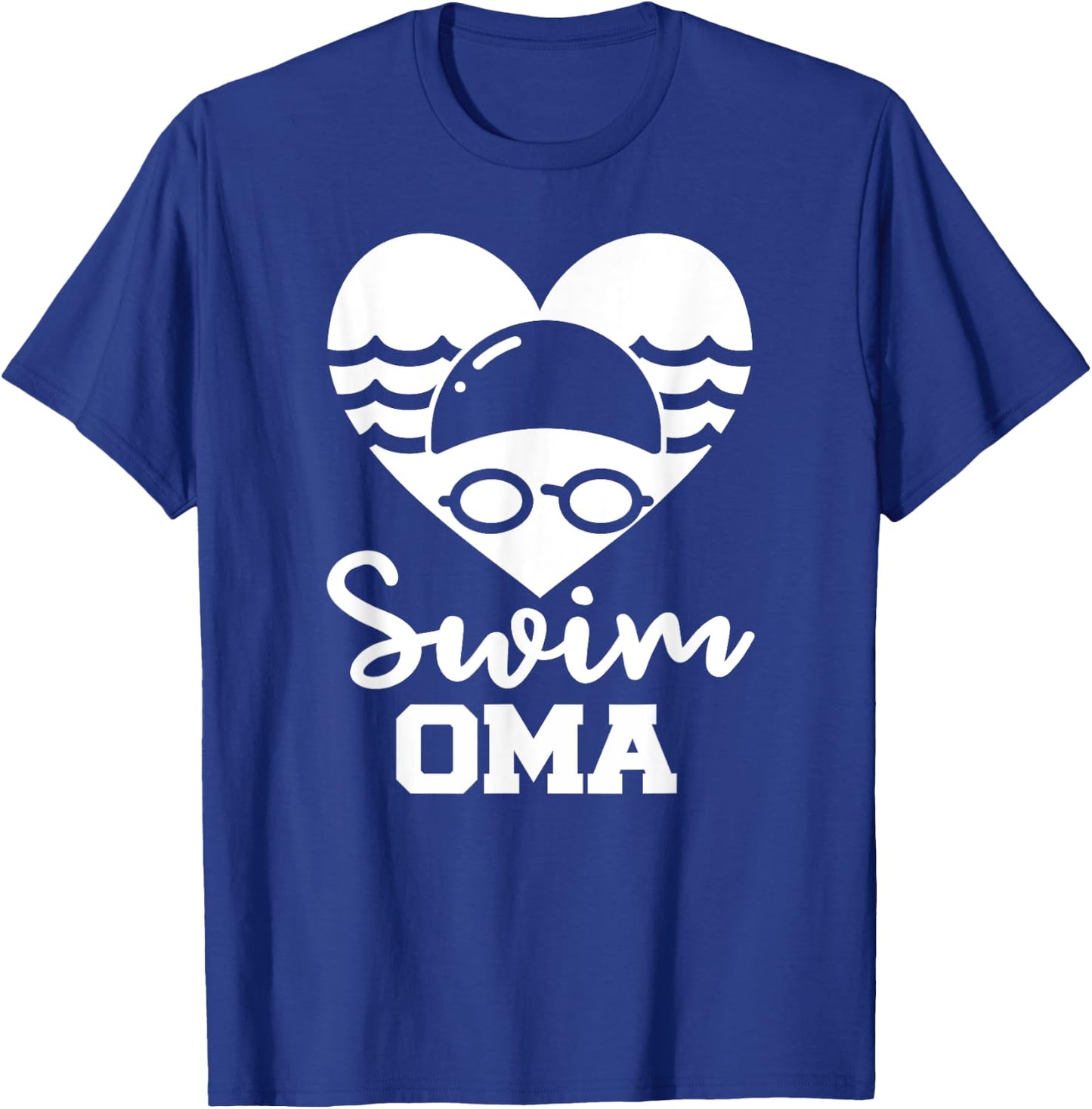 Swim Oma Funny Swimming Oma T-Shirt - T-Shirt | Royal