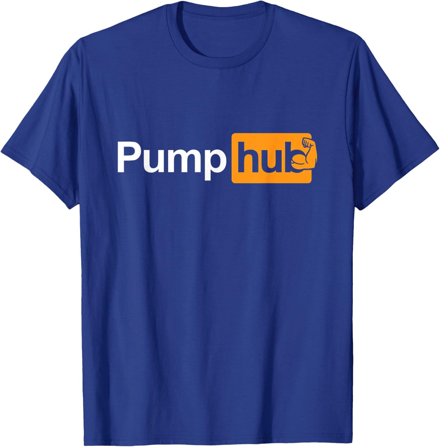 PumpHub Bodybuilding & Weightlifting Design for Athletes T-Shirt - T-Shirt | Royal