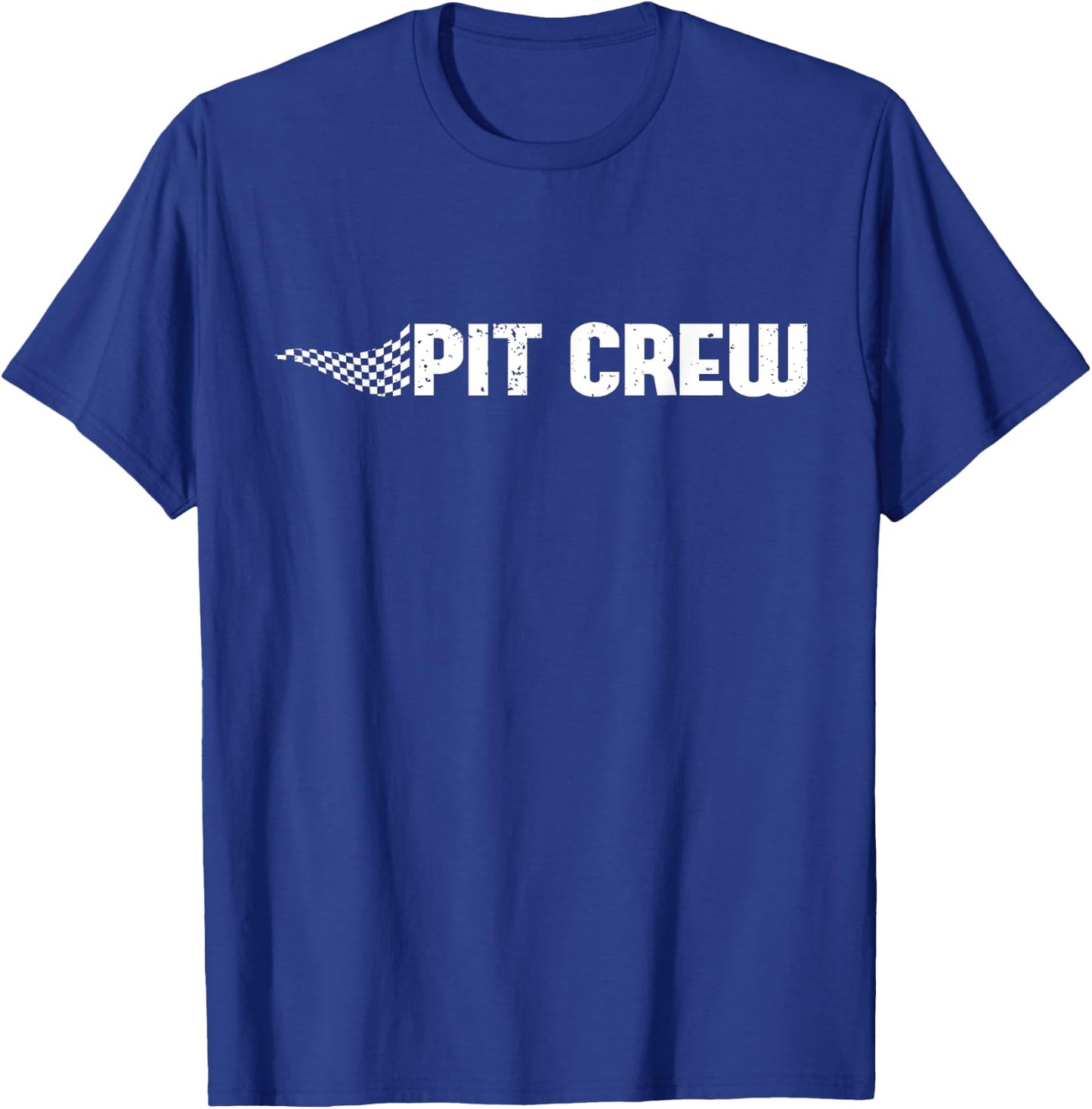 Pit Crew Pit Crew Racing Car Family Matching Birthday Party T-Shirt - T-Shirt | Royal
