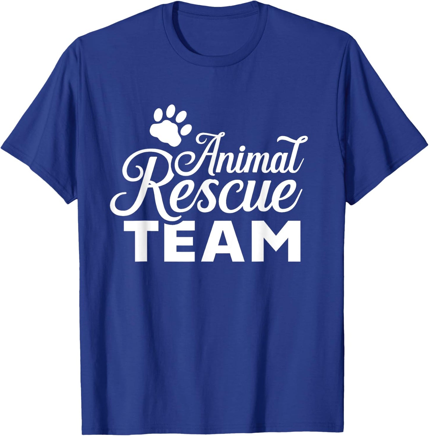 Animal Rescue Team Animals Save Rescuer Saving T-Shirt - T-Shirt | Royal