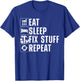 Cool Handyman Women Maintenance Mechanic Electrician T-Shirt - T-Shirt | Royal