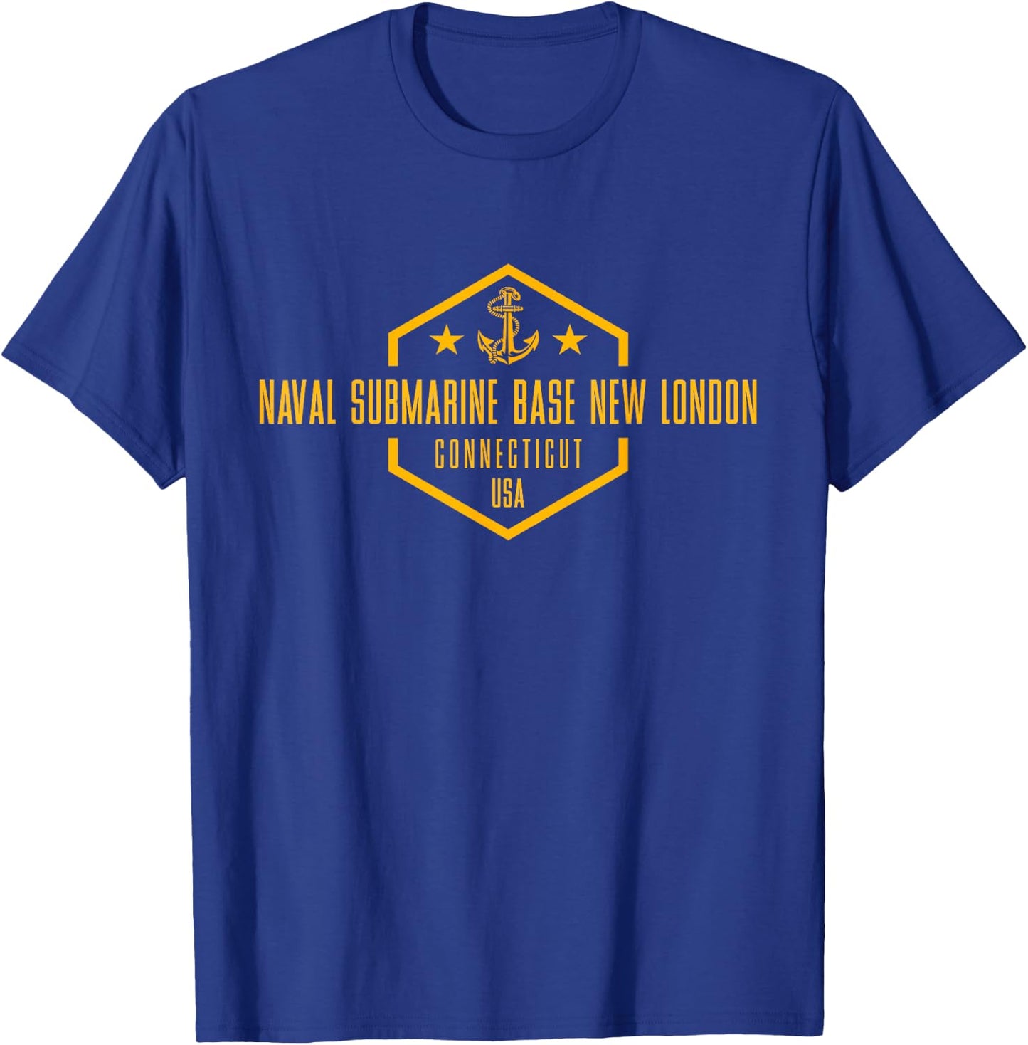 Naval Submarine Base New London T-Shirt - T-Shirt | Royal