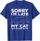 Cute Cat Women Cat Joke Kitten Pet New Feline Animal T-Shirt - T-Shirt | Royal