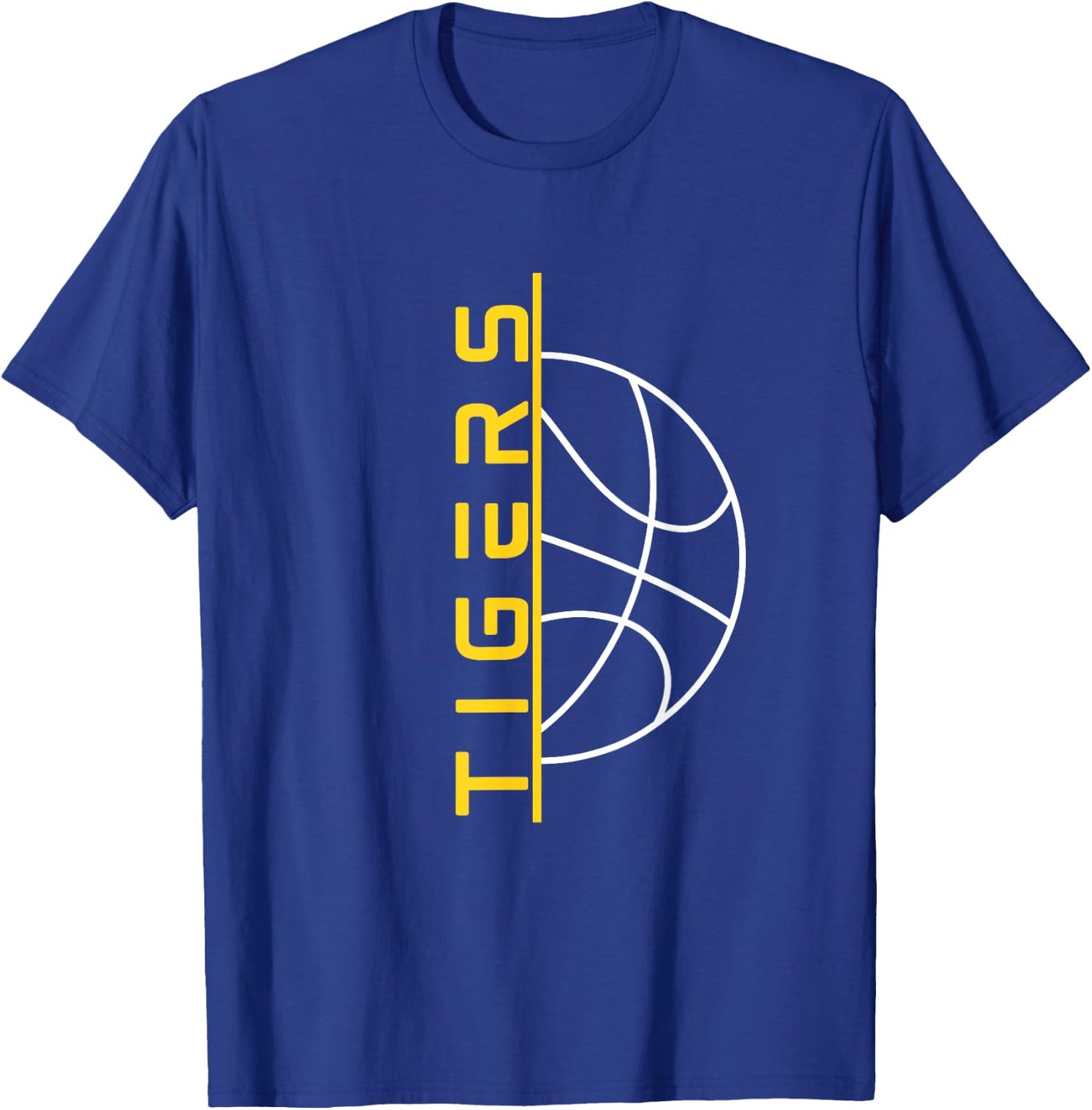 Tigers Basketball T-Shirt - T-Shirt | Royal