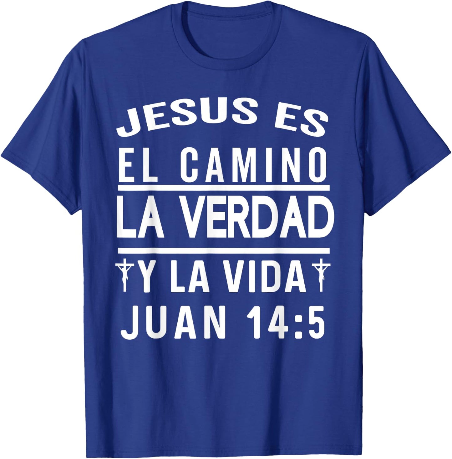 Camiseta Cristiana Para Mujer Y Hombre En Espanol Cristiano T-Shirt - T-Shirt | Royal