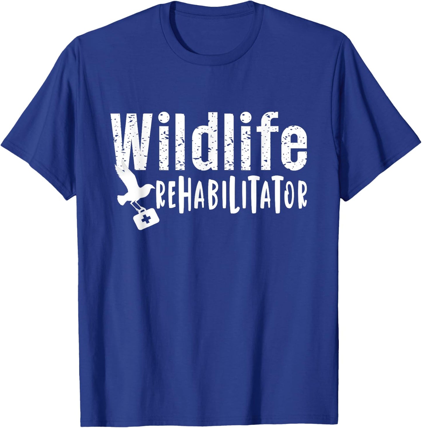 Wildlife Rehabilitator Animal Rehabilitation Rescue T-Shirt - T-Shirt | Royal