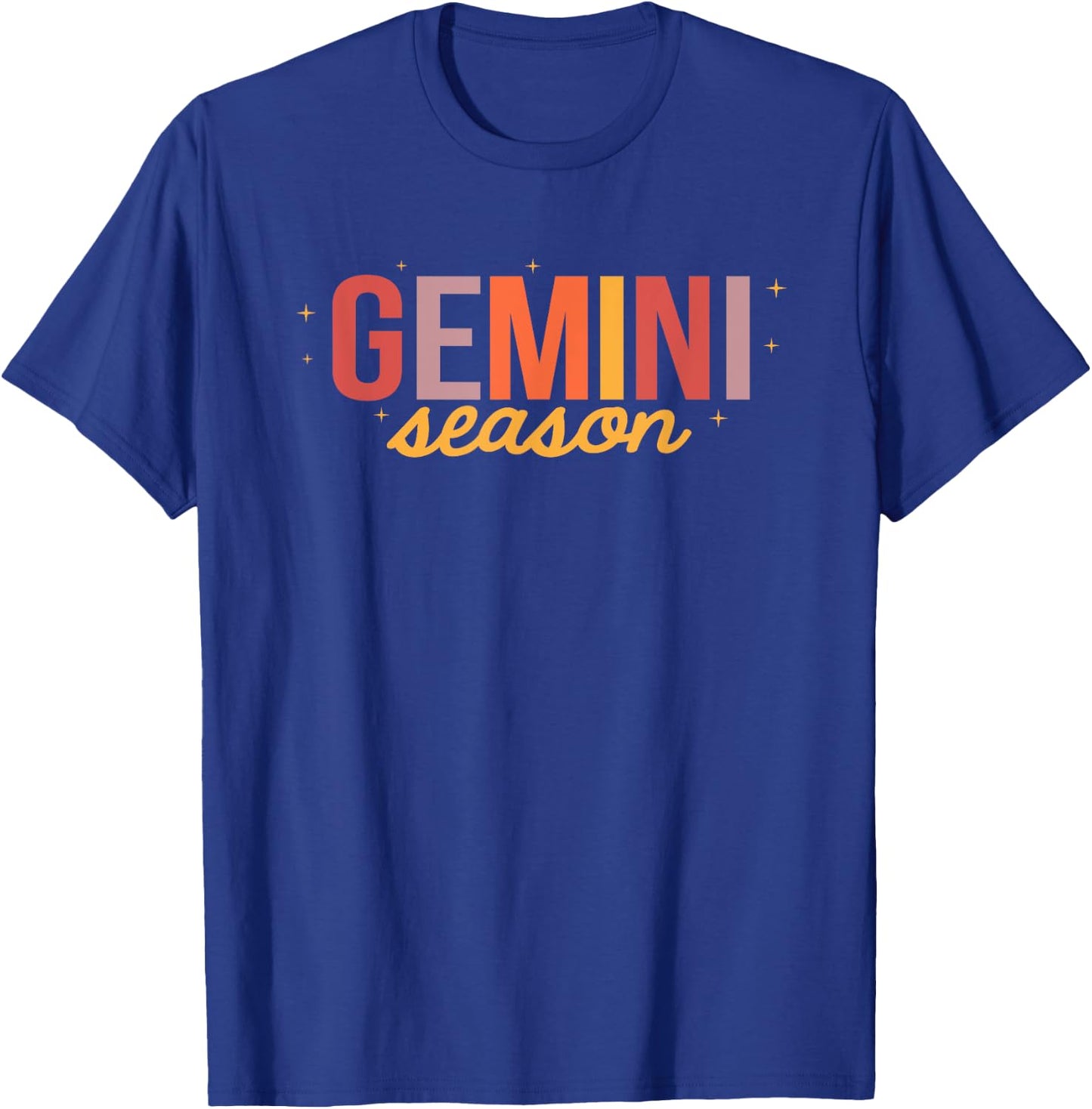 Gemini Season Zodiac Horoscope Astrology May June Birthday T-Shirt - T-Shirt | Royal