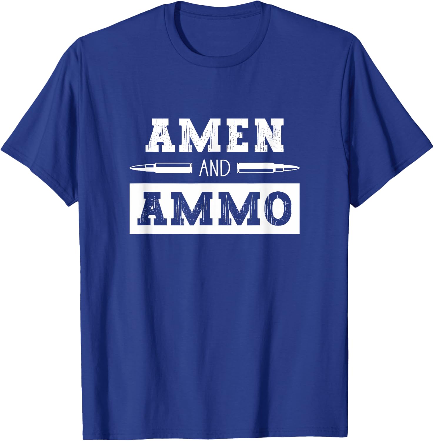 Jesus Gun Second Amendment Christian Apparel God T-Shirt - T-Shirt | Royal